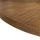 preview thumbnail 23 of 25, Furniture of America Mariey Mid-Century Modern 5-Piece Wood Round Dining Table Set with Round Barrel Back Arm Chairs