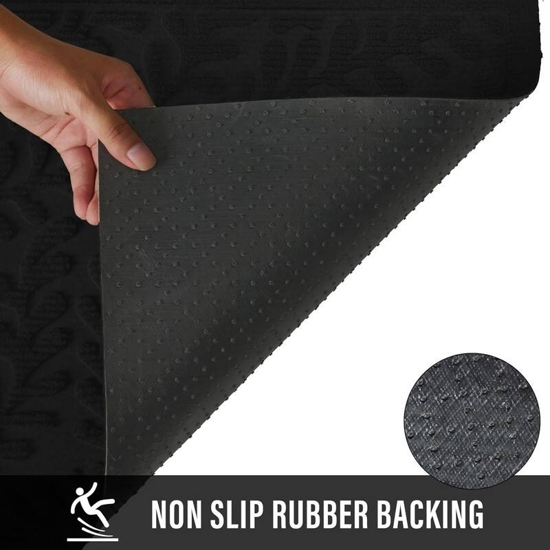 Front Door Mat, Absorbent Dirt Trapping Welcome Door Mat