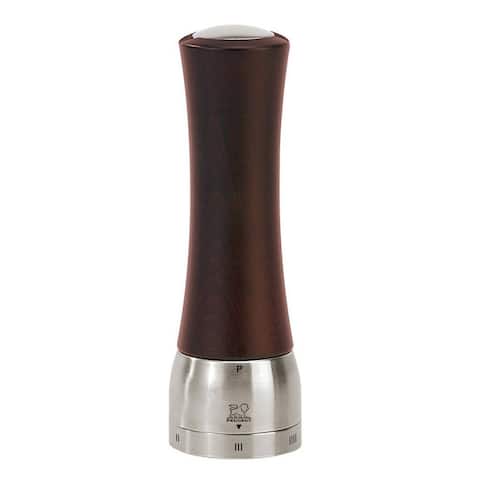 Peugeot Madras U'Select Shaftless 8-Inch Pepper Mill, Chocolate