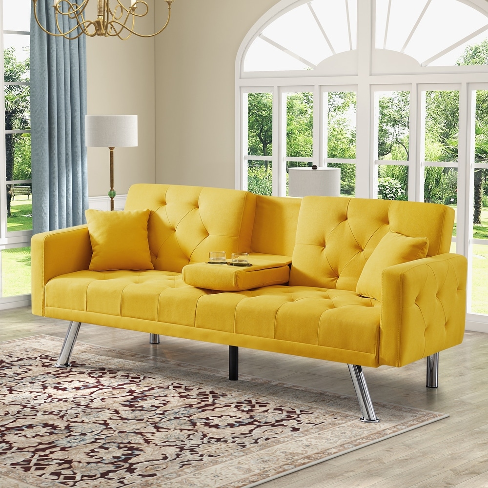 Cheap shop yellow couch