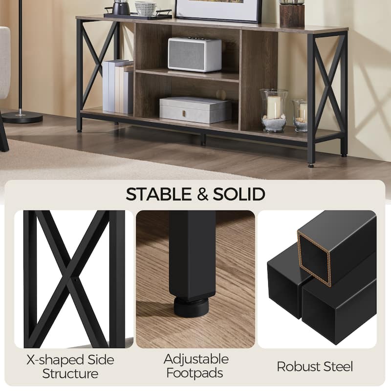 Yaheetech 55" W TV Stand TV Console Table for Living Room