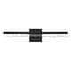 preview thumbnail 10 of 62, JONATHAN Y Baxter 22" 1-Light Modern Contemporary 360-Degree Rotatable Iron/Seeded Acrylic Integrated LED Vanity Light