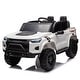preview thumbnail 40 of 116, 24V 4WD Ride-On Truck for Kids, Two-Seater, Remote Control, Bluetooth, Suspension System, Ages 3+ White