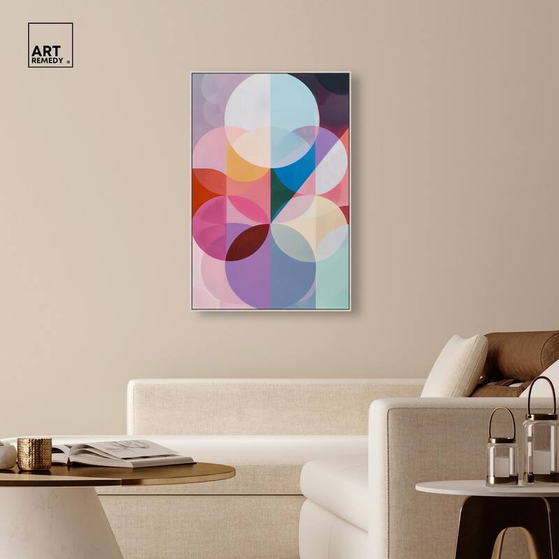 Oneiric Circles III Canvas by Art Remedy