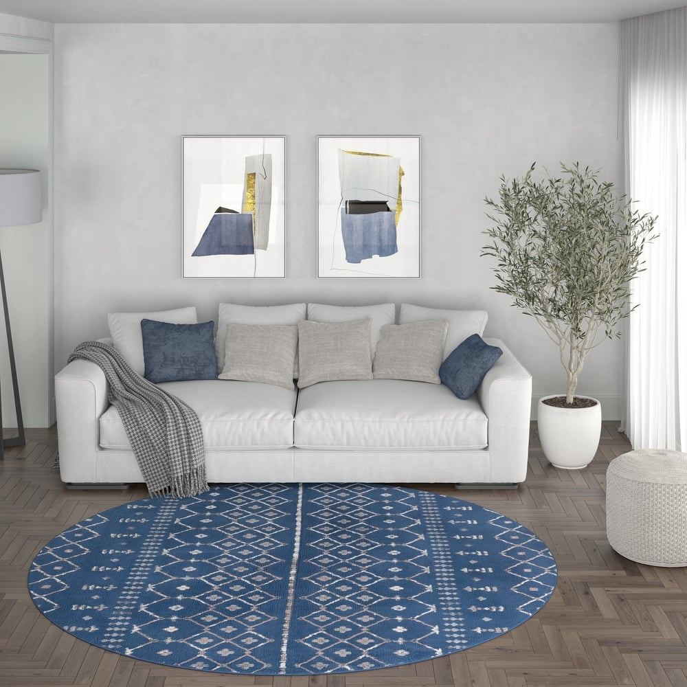 Carrington Transitional Geometric Indoor Area Rug