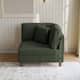Option Green-Corner Sofa-Right Facing