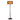61 in. Retro Standing Floor Lamp with Rubberwood Base and Linen KD Lampshade for Bedroom, Living Room