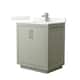 Option Light Green / Giotto Quartz Top / Brushed Nickel