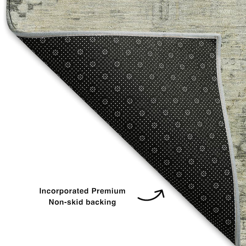 Premium Washable Super Soft Vintage Traditional Mayfield Rug