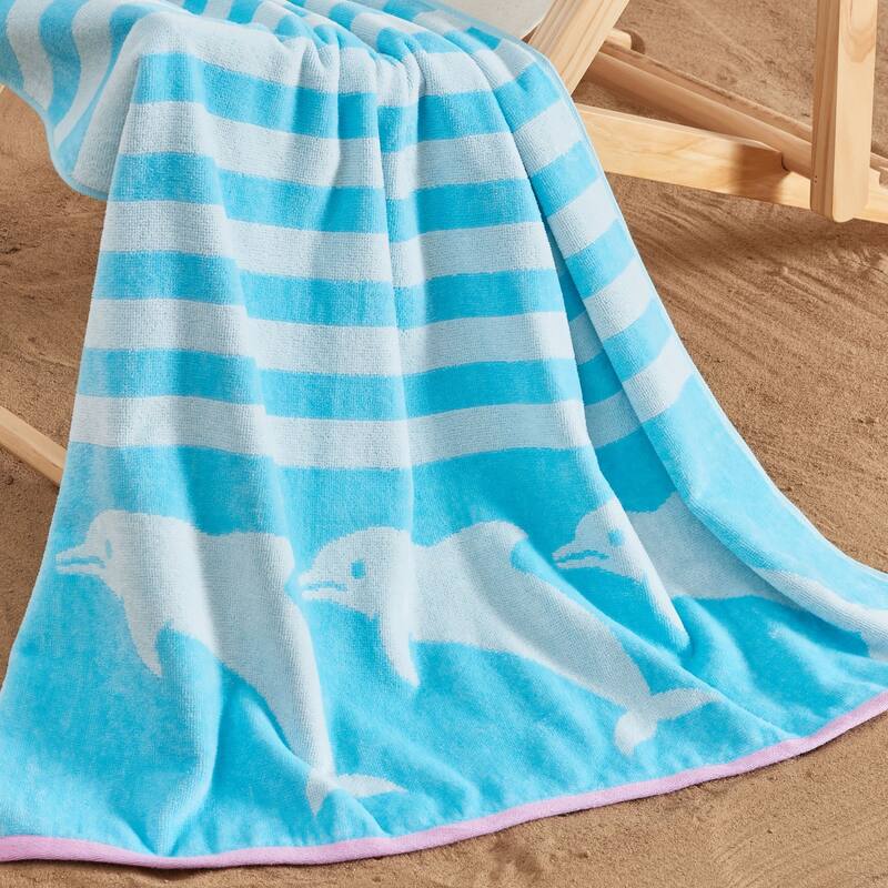 Luxurious Cotton Printed Beach Towel
