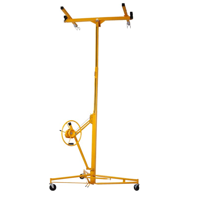 16ft Drywall Lift Rolling Panel Hoist Jack Lifter