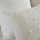 preview thumbnail 6 of 124, Intelligent Design Maize Cotton Jacquard Duvet Cover Set with Euro Shams and Throw Pillows