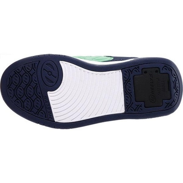 Children/'s Heelys Voyager Roller Shoe Navy//Bright Green