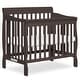 preview thumbnail 8 of 13, Dream On Me Aden Convertible 4-in-1 Mini Crib Chocolate Chip