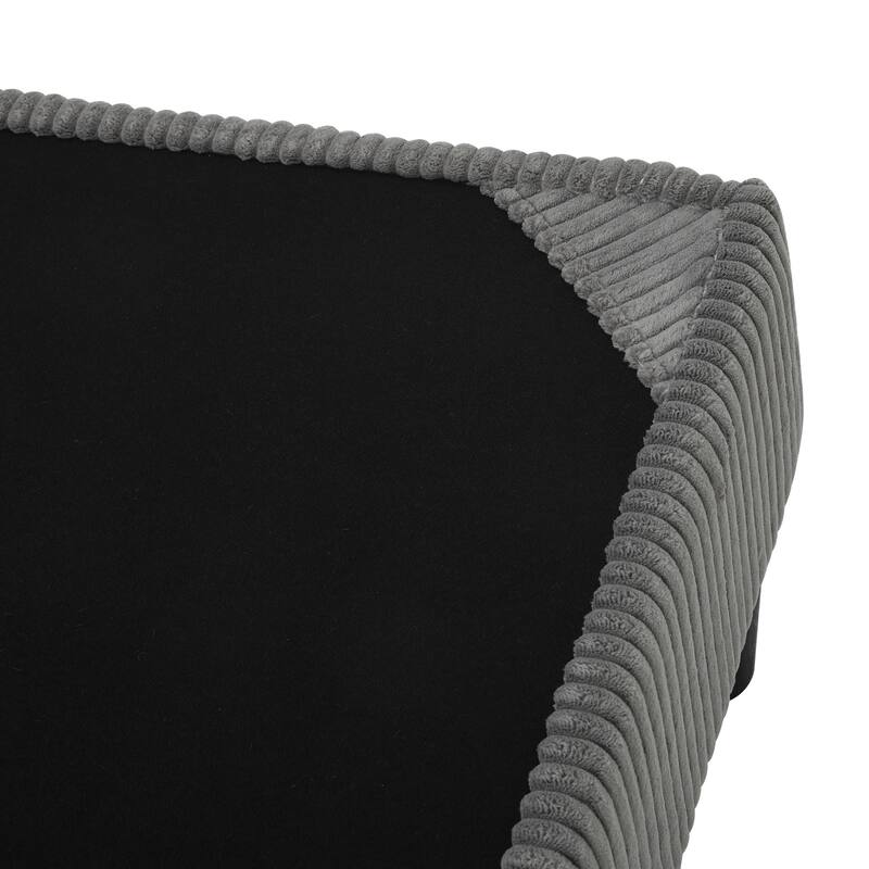 L-Shaped Sectional Sofa with Storage Ottoman, Upholstered 3-Seater Sofa with Side Pockets, USB Port & Cup Holders