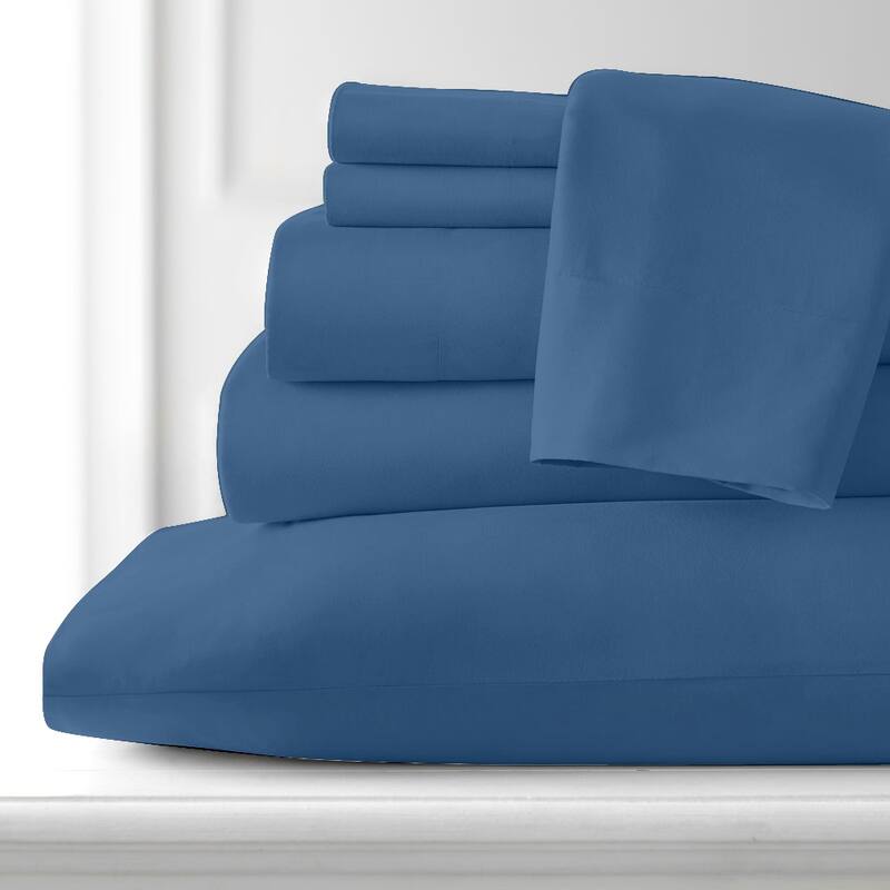 Hotel Collection Rayon derived from Bamboo Bed Sheet Set - 6 Piece