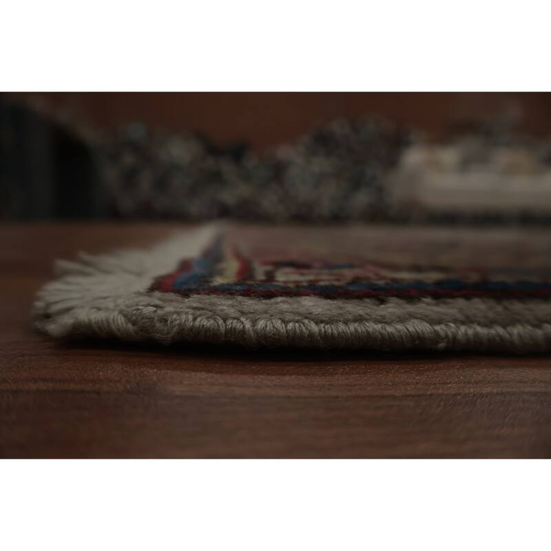 Hand Knotted Oriental 100% Wool Carpet Traditional Floral Beige & Ivories Tabriz Area Rug - 11' 2'' X 8' 4''