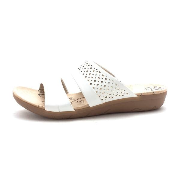 Shop Bare Traps Womens Jimina Open Toe Casual Slide Sandals Navy