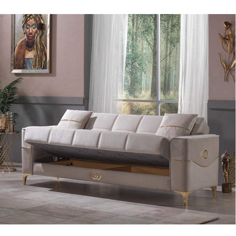 Claris 2-Pieces One Sofa One Loveseat Living Room Set