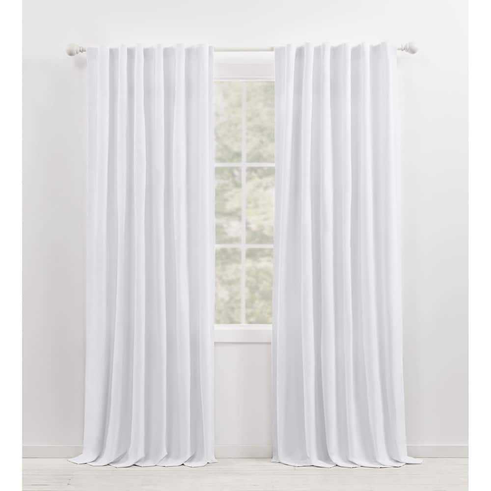 Lauren Ralph Lauren Velvety Back Tab/Rod Pocket Curtain Single Panel