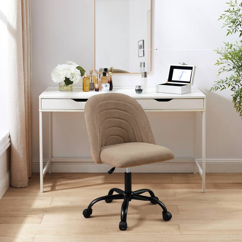 Linon Skyla Adjustable Height Swivel Office Chair