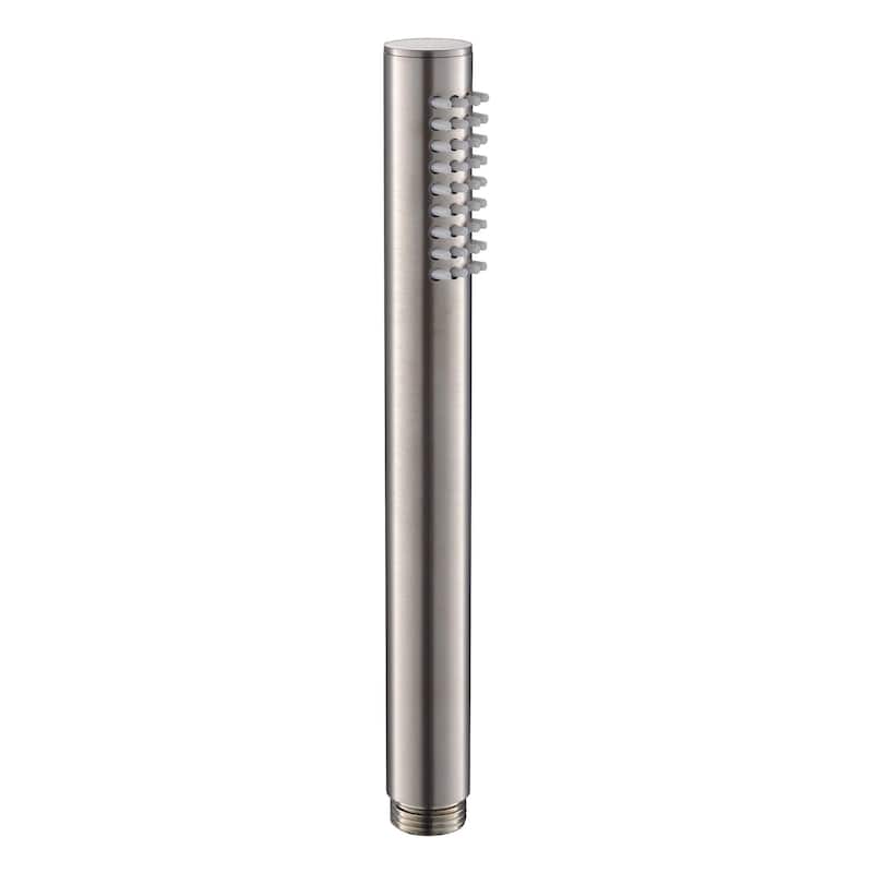 Circular Metal Handheld Shower Head - Brushed Nickel