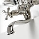 preview thumbnail 16 of 31, Kingston Brass Deck Mount Clawfoot Tub Faucet with Hand Shower