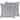 Delara GOTS Certified 100% Organic Cotton 2 Inch Flange Euro Sham Set of 2, 26"X26", Gilliam  Grey