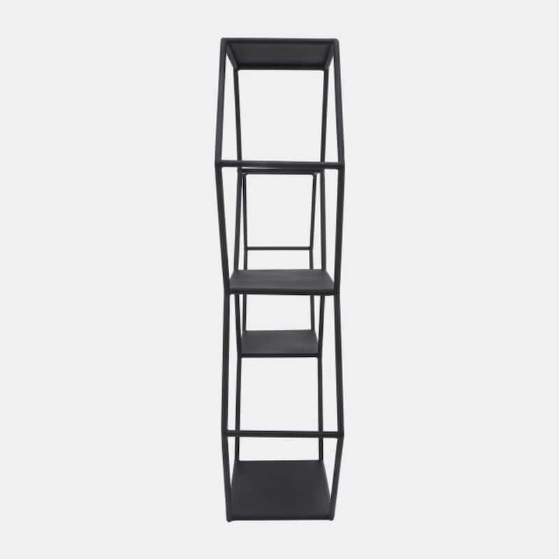 Hexagon Wall Shelf - 26" - Black