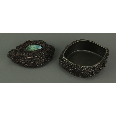 Shop Antique Bronze Finish Thorny Dragon Eye Trinket Stash Box