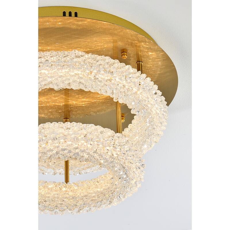 18 inch Adjustable LED Flush Mount