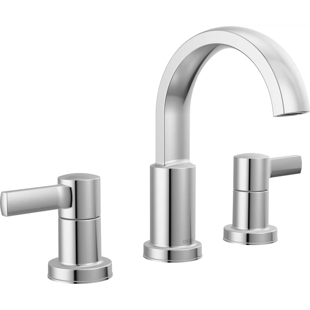Delta 35855LF Albion Two Handle Widespread Bathroom Faucet with Push
