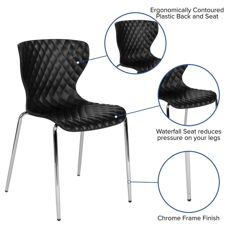 Contemporary Faux Upholstered Chair