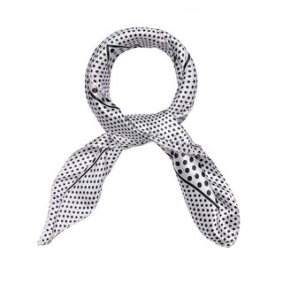 Shop Women S Stain Print Square Scarves Kerchief Neck Scarf White