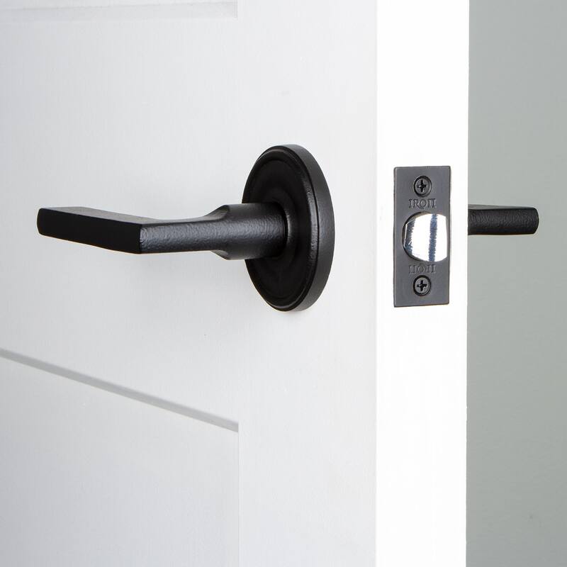 Ageless Iron Loch - Rustic Cast Iron Right Handed Privacy Door Lever