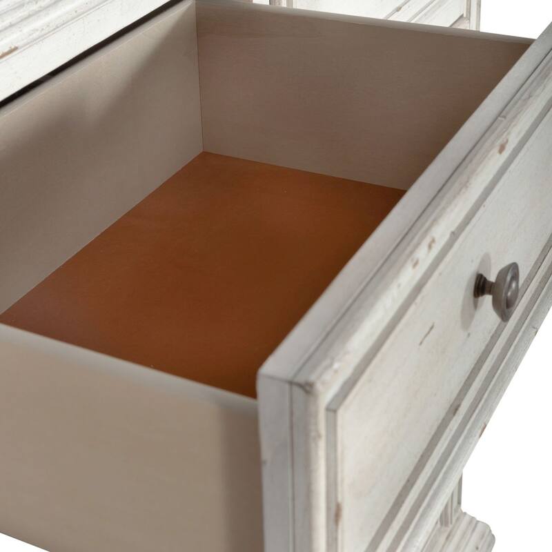 Big Valley Whitestone Distressed 10 Drawer Chesser