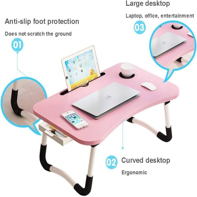 Lap Desk with Storage Drawer