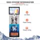 Commercial Slushy Machine, 8L / 2.1 Gal Single Bowl, Cool and Freeze Modes, 1050W Stainless Steel Frozen Drink Maker