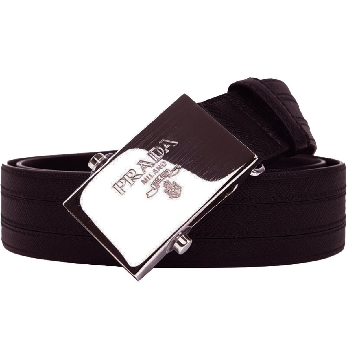 saffiano leather belt prada