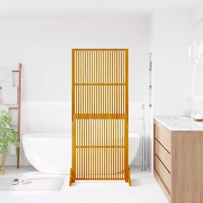 vidaXL Privacy Screen Indoor/Outdoor Solid Acacia Wood