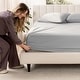 preview thumbnail 57 of 55, Bare Home Organic Cotton Fitted Sheet - Smoth Sateen Weave