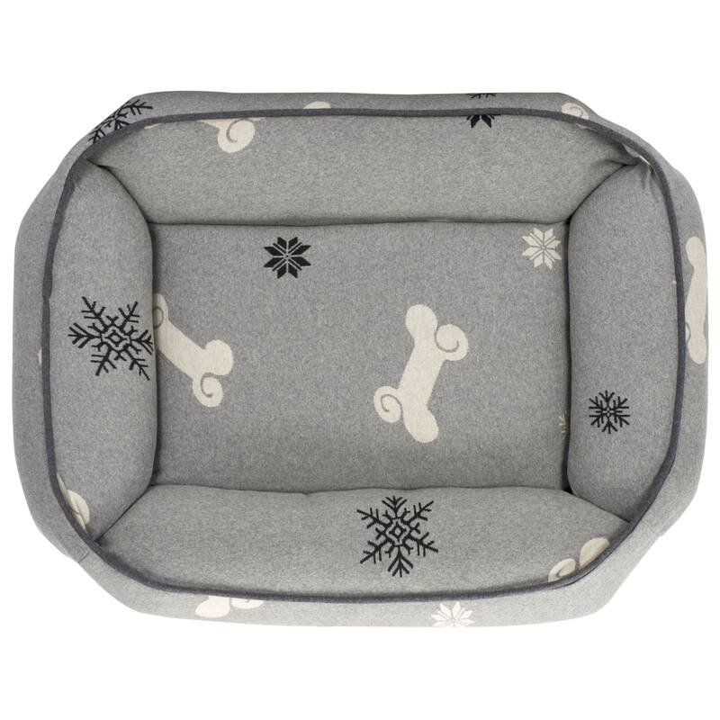 SAFAVIEH Pet Collection Snowflake Dog Bed