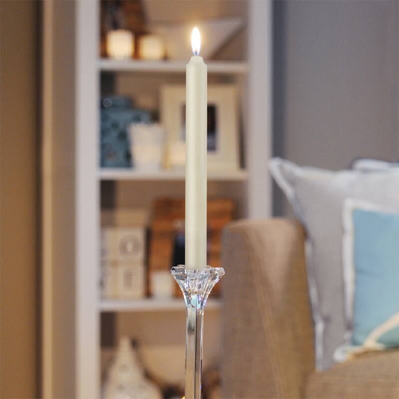 Root 9 inch Unscented Smooth Arista Taper Candles box of 12