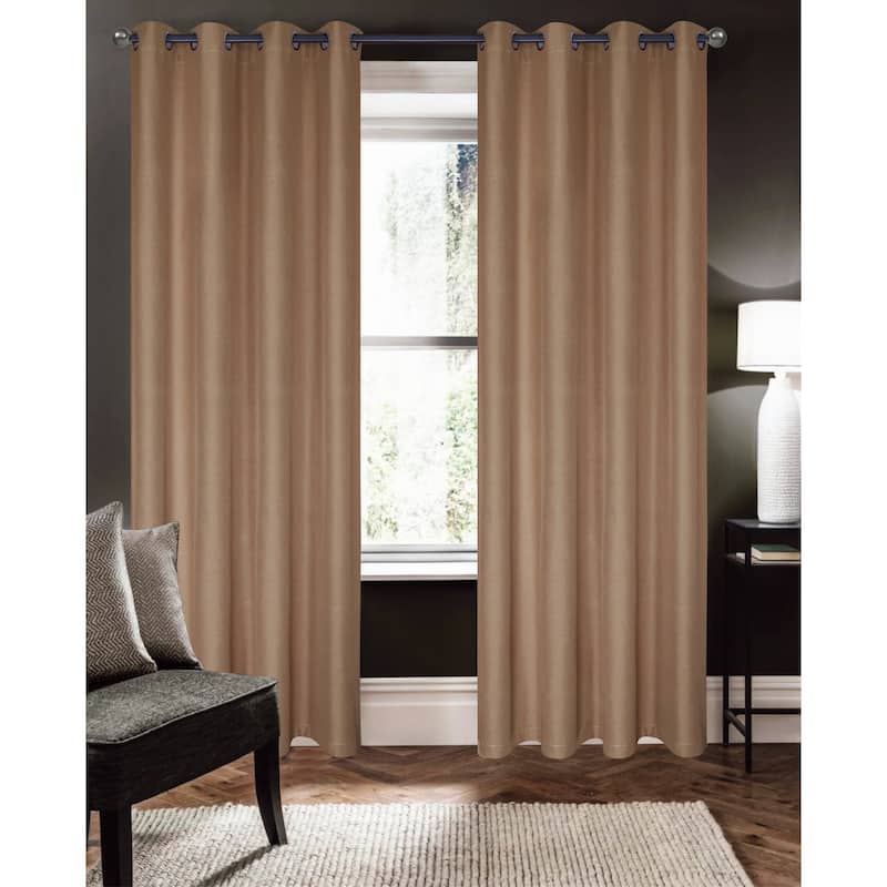 Cabana Room Darkening Grommet Window Panel 84"