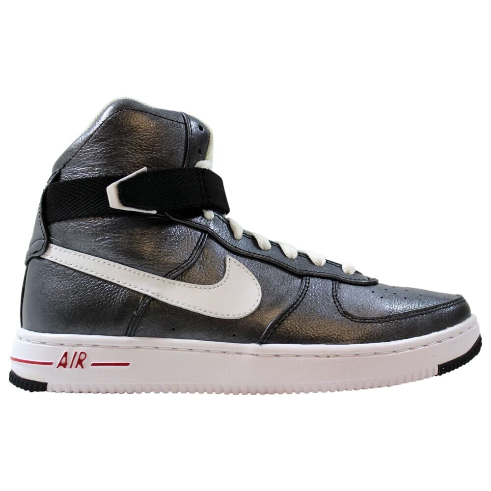Shop Nike Air Feather Hi Premium Black White Sport Red 395751 001 Women S Overstock 30581394 6 5