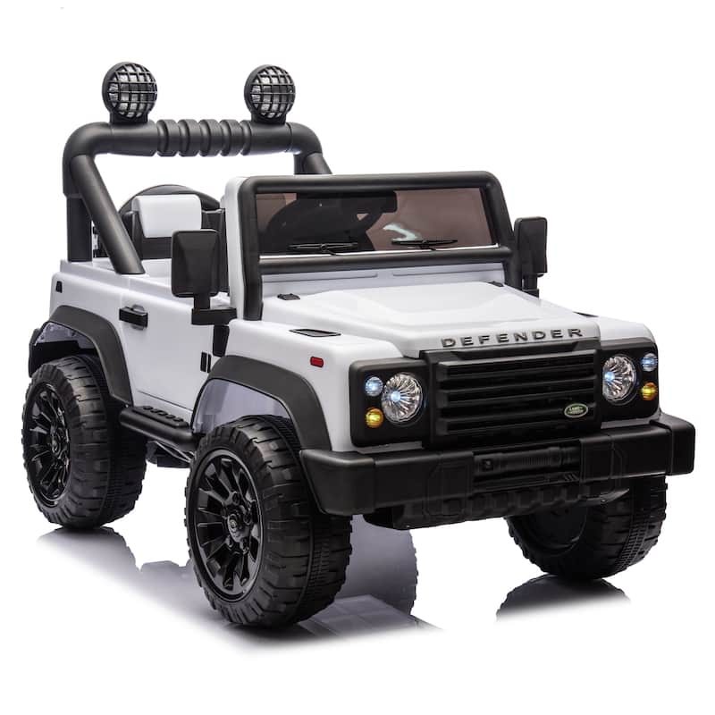 24V Kids Ride On Car W/Parents Control, 2wd, Four-wheel suspension, Bluetooth, Music