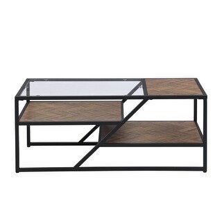 Coffee Table with Storage Shelf - Bed Bath & Beyond - 39175948