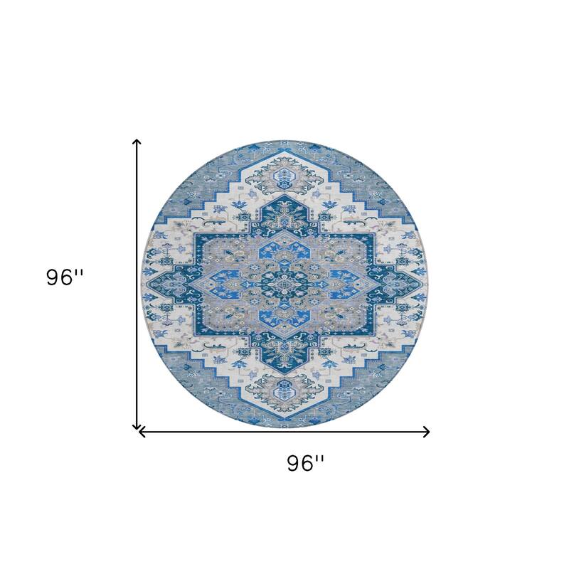 HomeRoots Oriental Traditional Rectangle Outdoor Rug