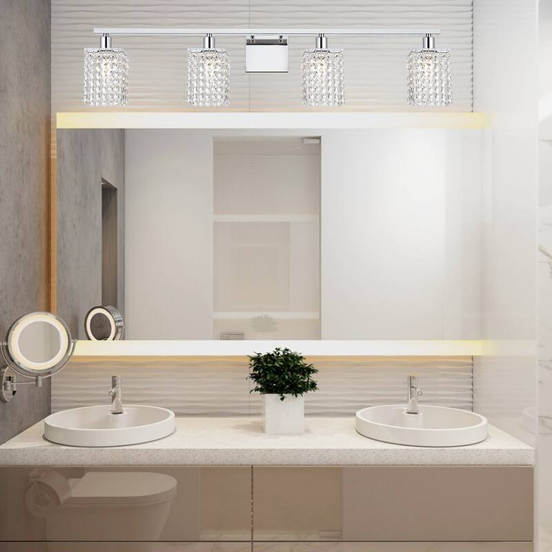 Modern Bathroom Lights with Crystal Shape