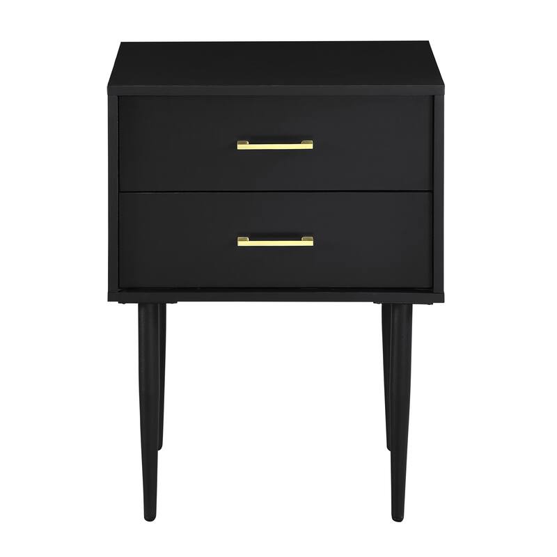 Middlebrook Notto Mid-Century 2-Drawer Nightstand